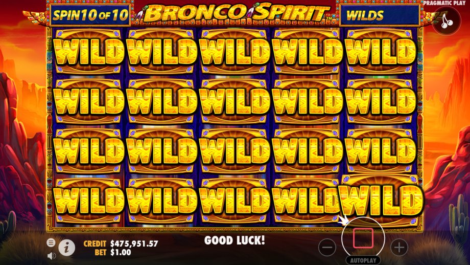 Hitting the big time playing Bronco Spirit at Royal Spins Casino