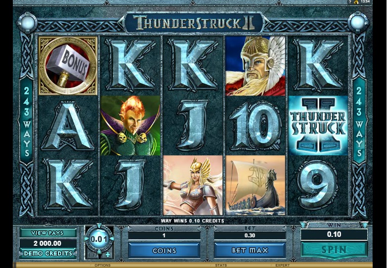 Play Thunderstruck ii at www.royalspins.co.uk