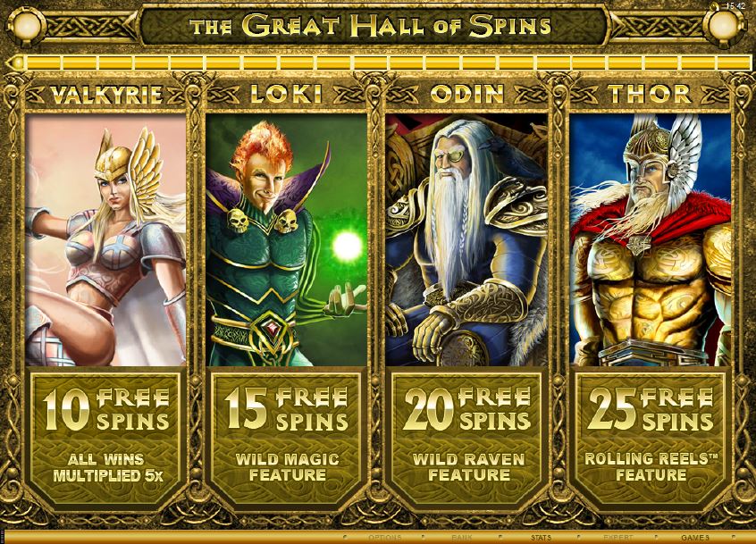 Free Spins Galore with Thunderstruck ii at www.royalspins.co.uk.